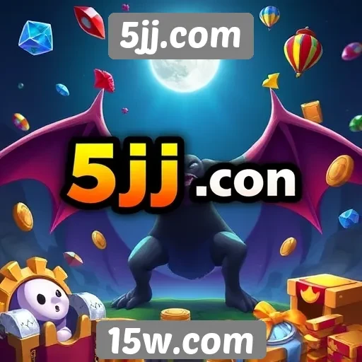 Variedade de jogos disponíveis no 5jj.com
